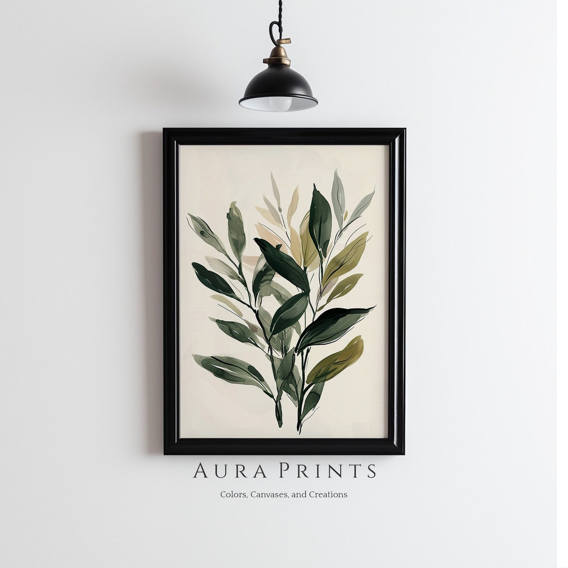 Whispering Botanicals Painting Spring Wall Art 0465