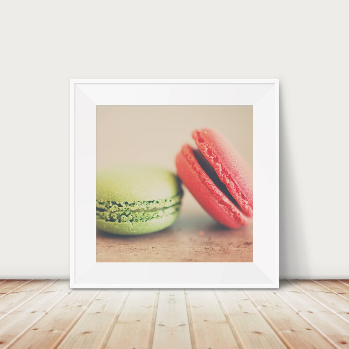 Paris Macaron Photograph, French Kitchen Art Print