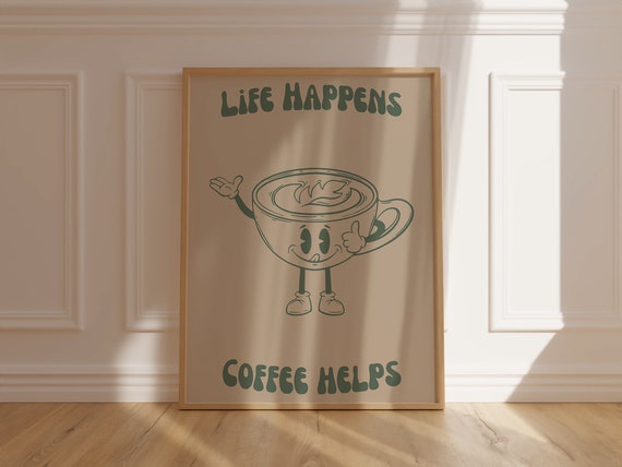 Retro Quote Wall Art Print Wall Art Motivational Quote Print Retro Poster Posters And Prints Wall Art Print