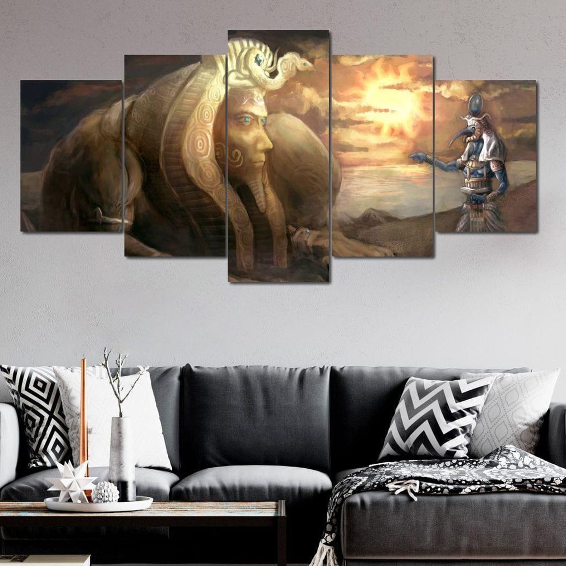 Ancient Egypt God Historical Art Print