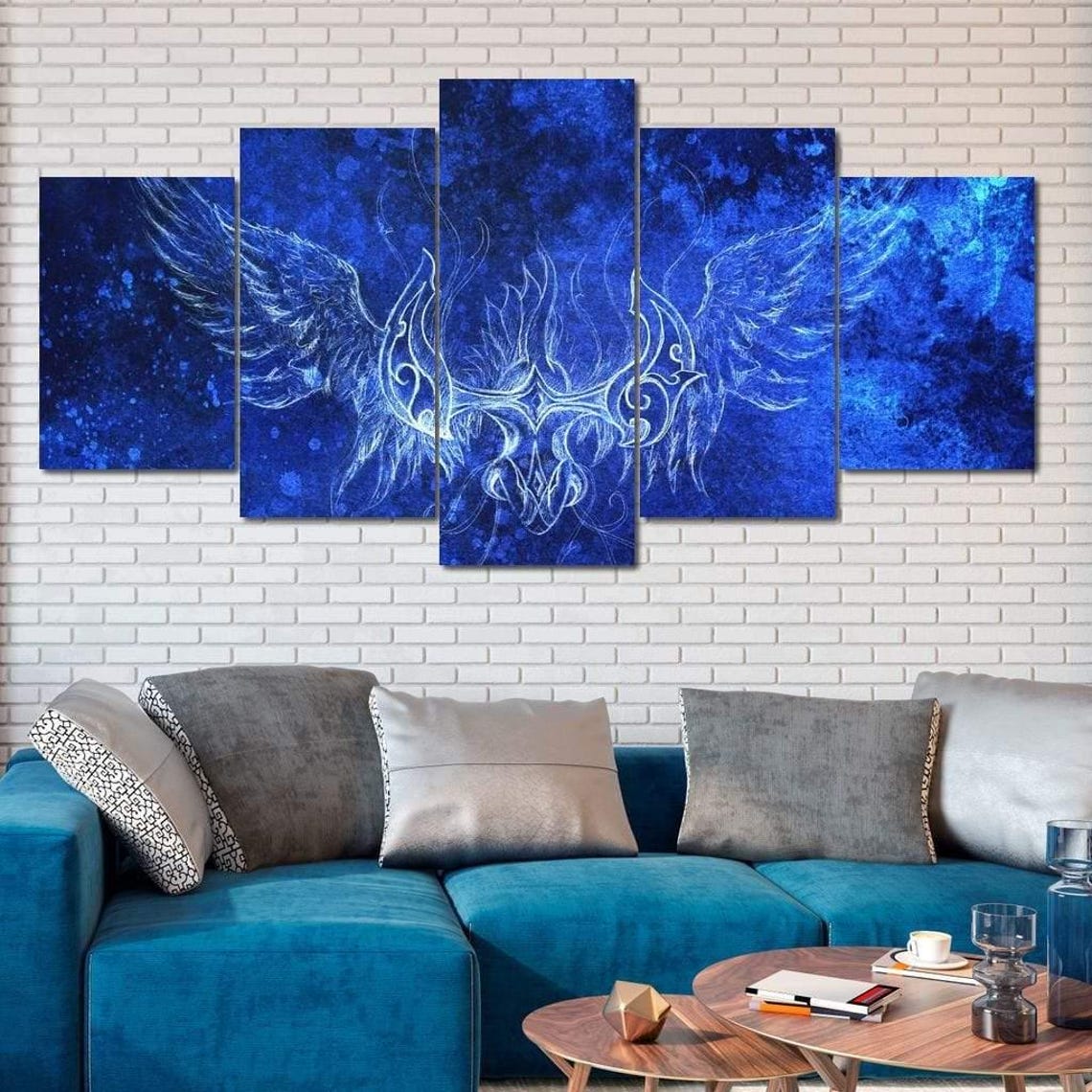 Ornamental Phoenix Decorative Art Print
