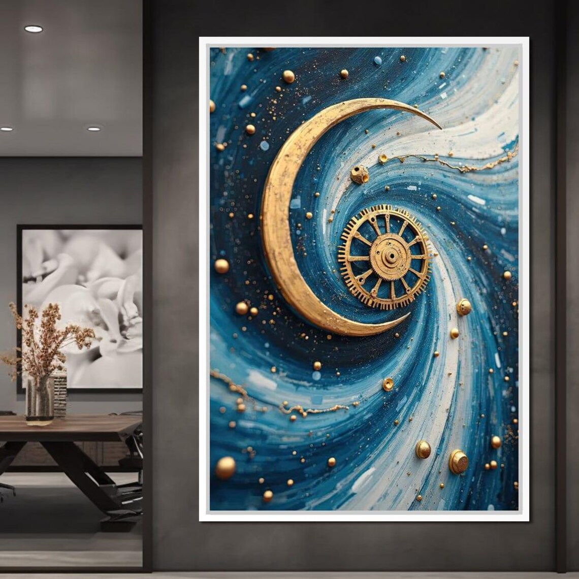 Celestial Clockwork Symphony, Astral Decor - Image 3