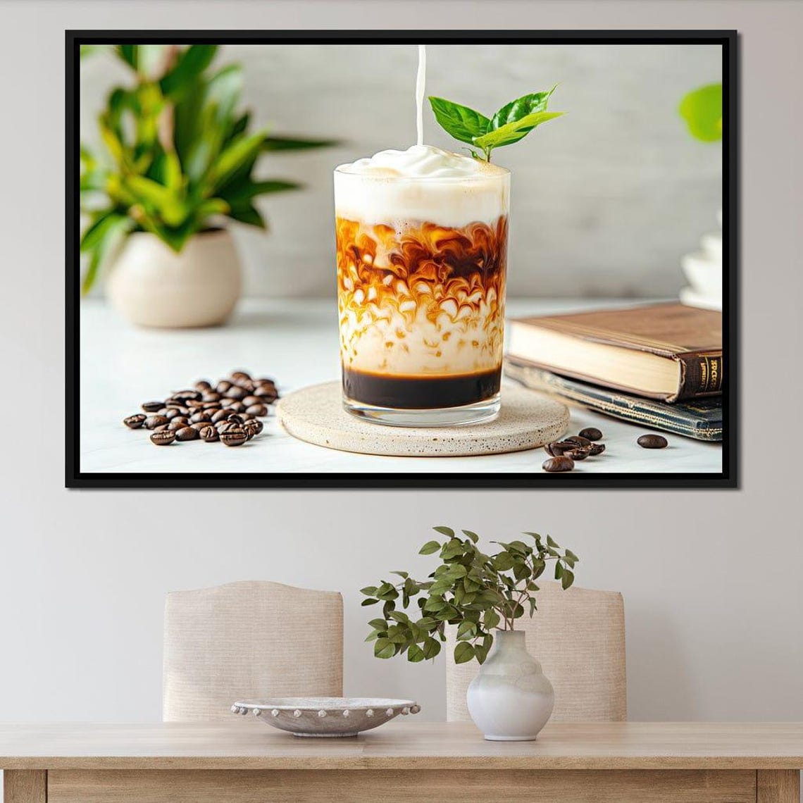 Coffee Harmony Morning Bliss Cozy Kitchen Home Decor Cafe Aesthetic Wall Art Coffee Lovers Gift By Nichecanvas - Image 2