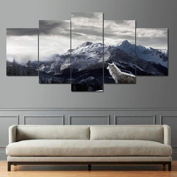 King Of The Mountain Nature Art Print