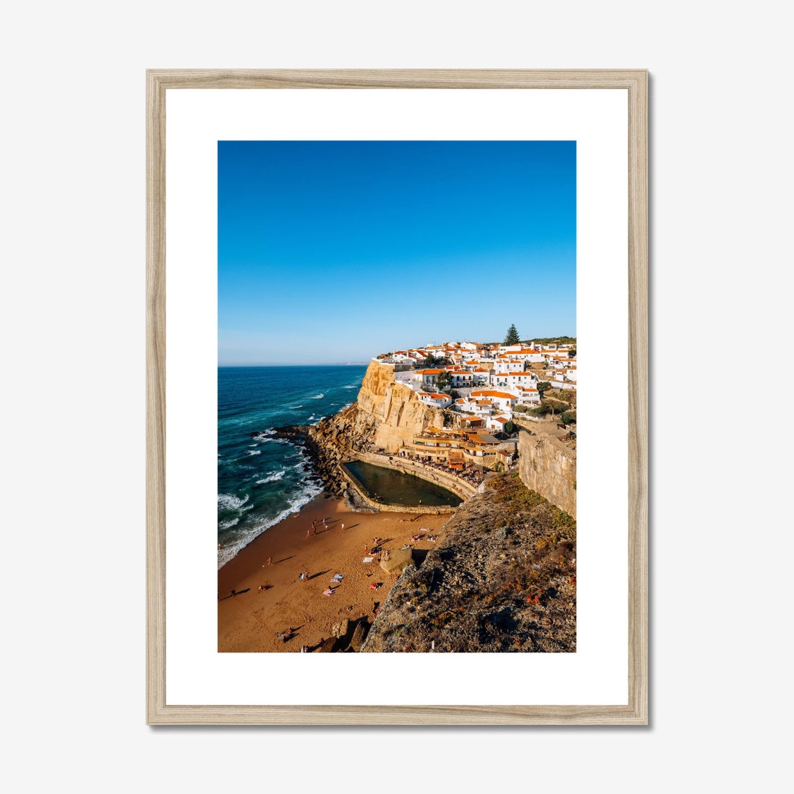 Azenhas Do Mar Photo Print, Portugal Coast