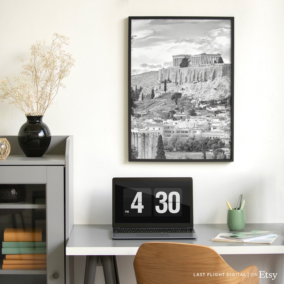 Greece Athens Acropolis Parthenon Ancient Hilltop Ruins Poster - Image 3