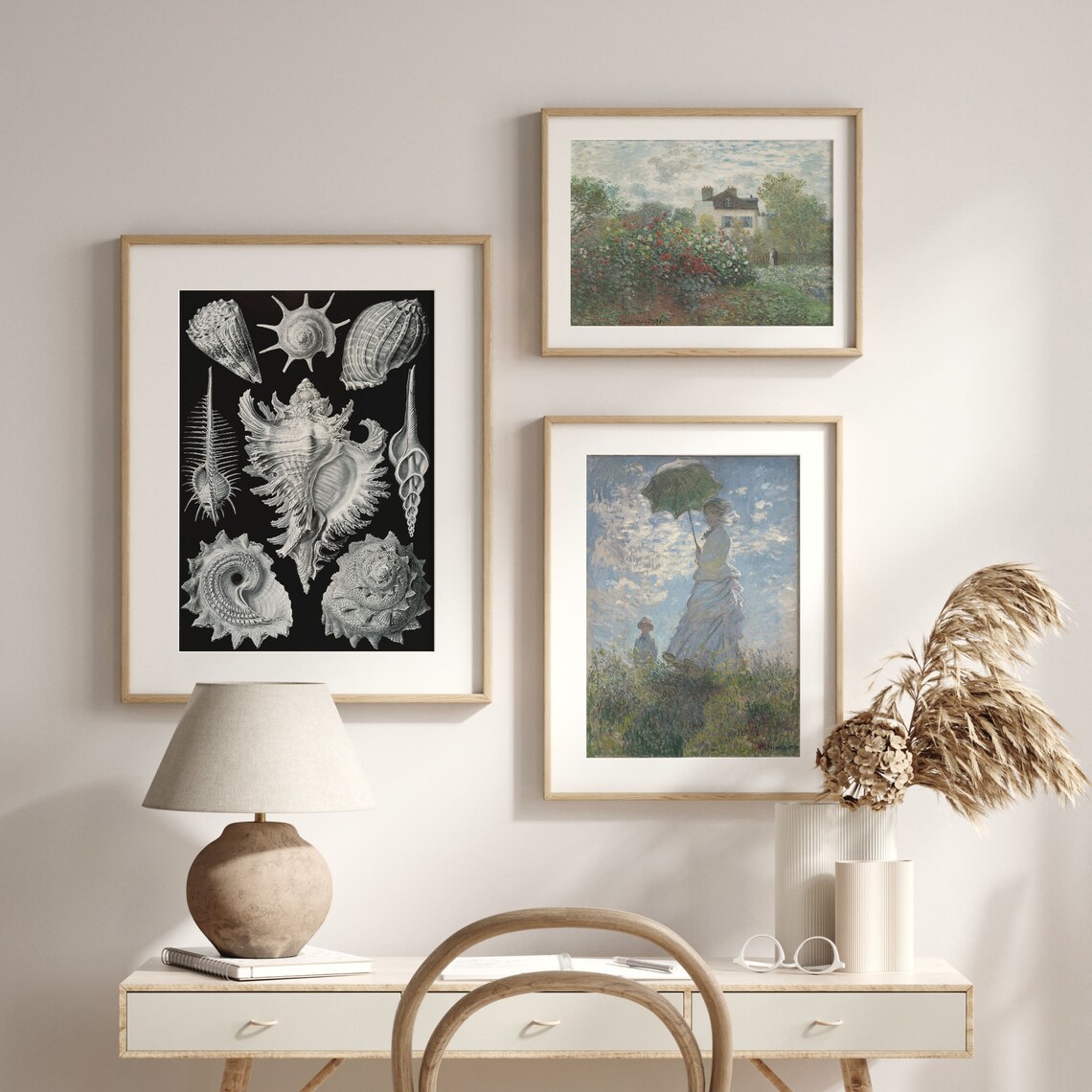 Ernst Haeckel Inspired Vintage French Seashell Art Print - Image 2