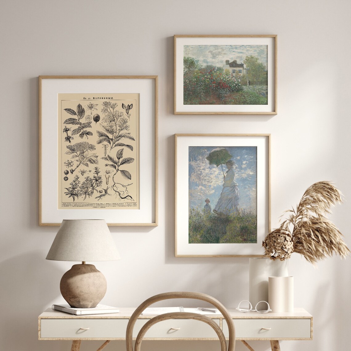 Vintage Botanical Floral Illustration, Art Print - Image 2