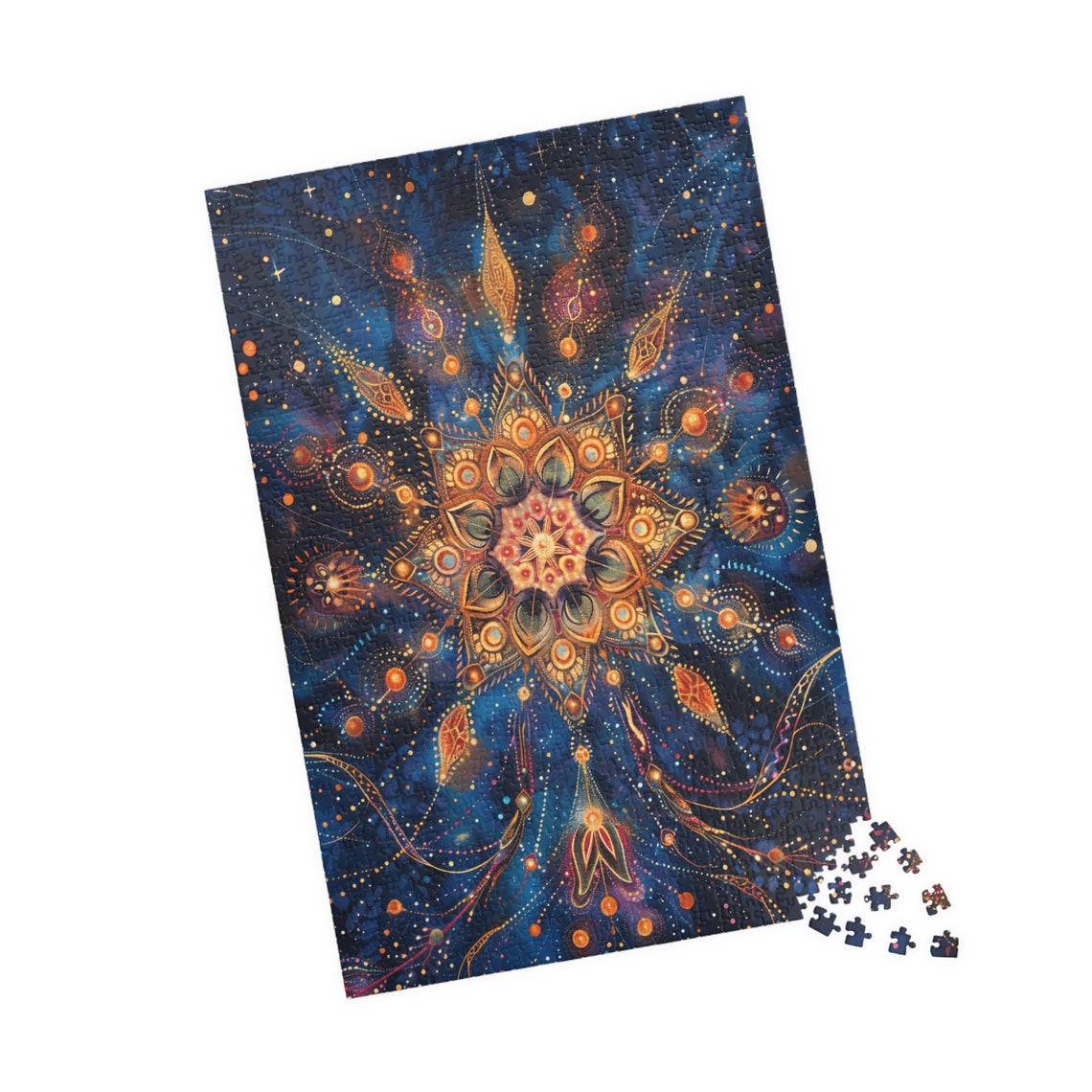 Celestial Mandala III Golden Ornaments Starry Night Sky Poster - Image 4
