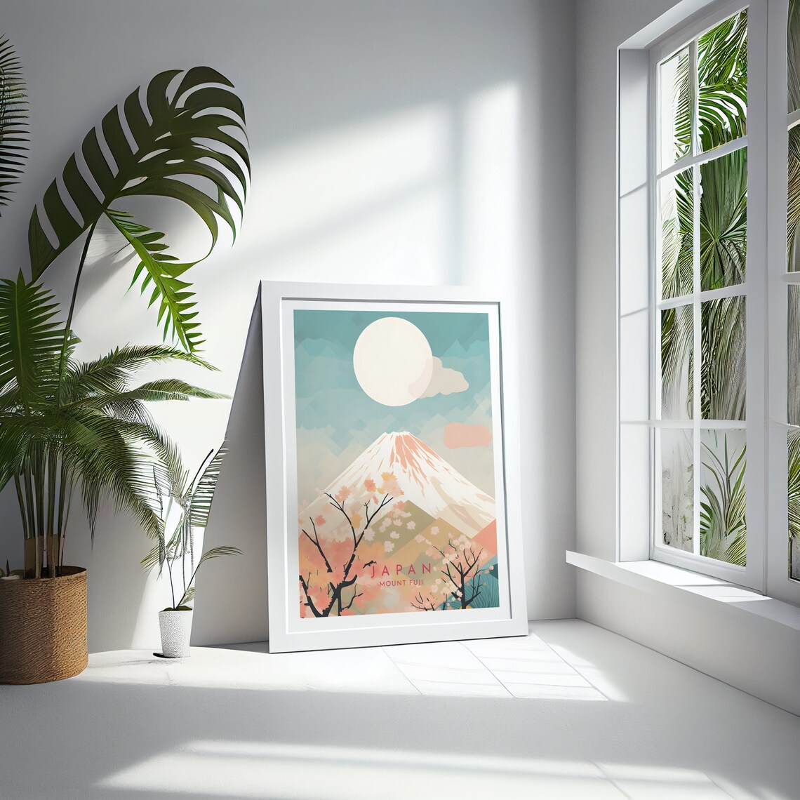 Mount Fuji Travel Poster, Japan Home Decor - Image 4