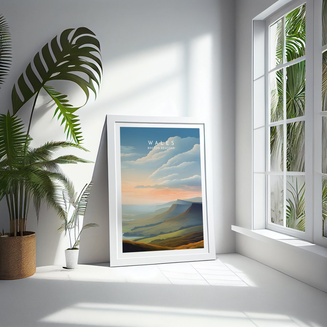 Brecon Beacon Home Decor Travel Poster - Image 4