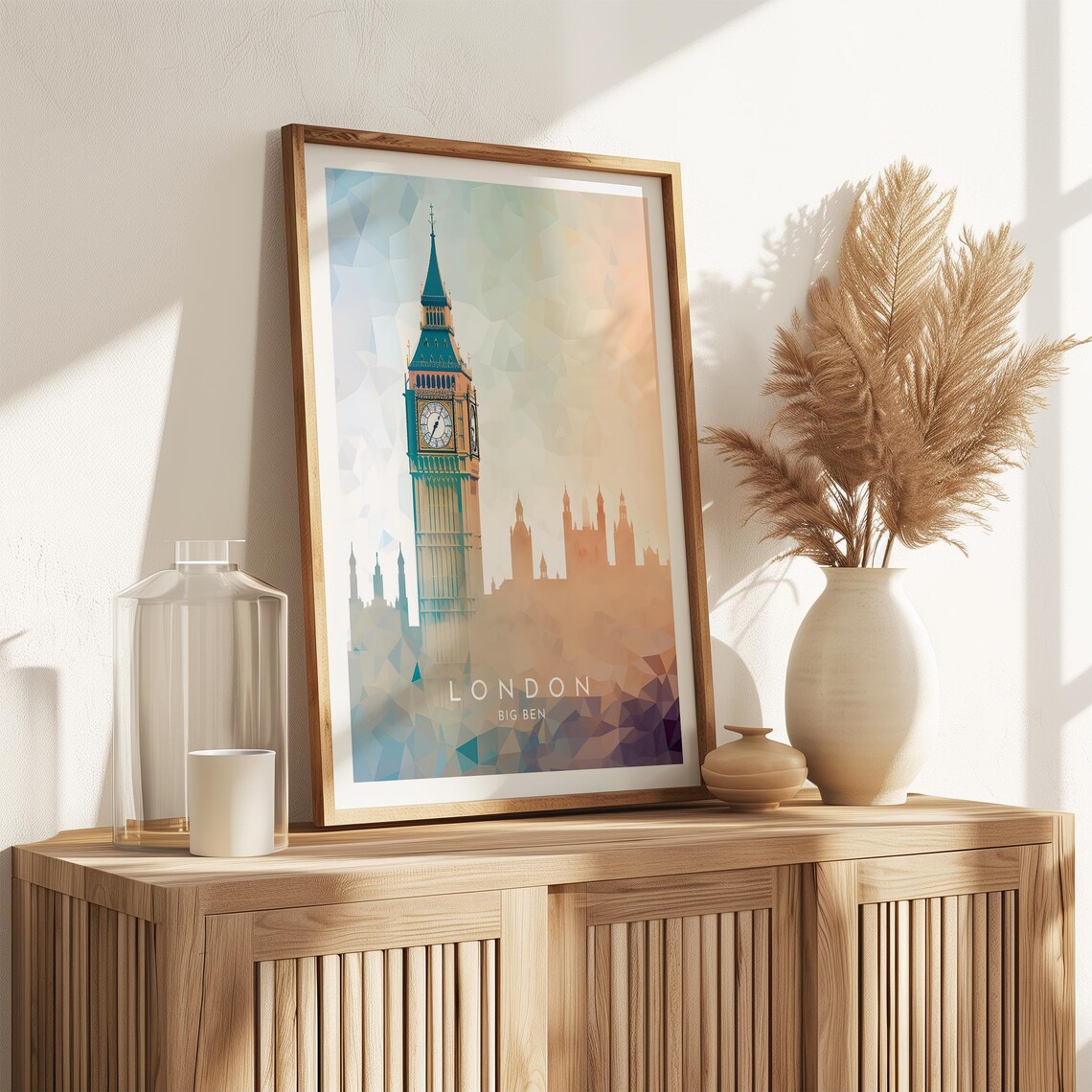 London Travel Poster, Big Ben England London - Image 2