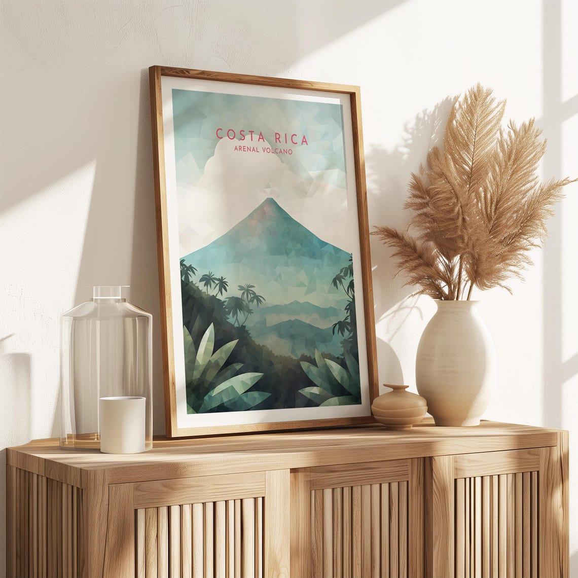 Costa Rica Arenal Volcano Travel Poster - Image 2
