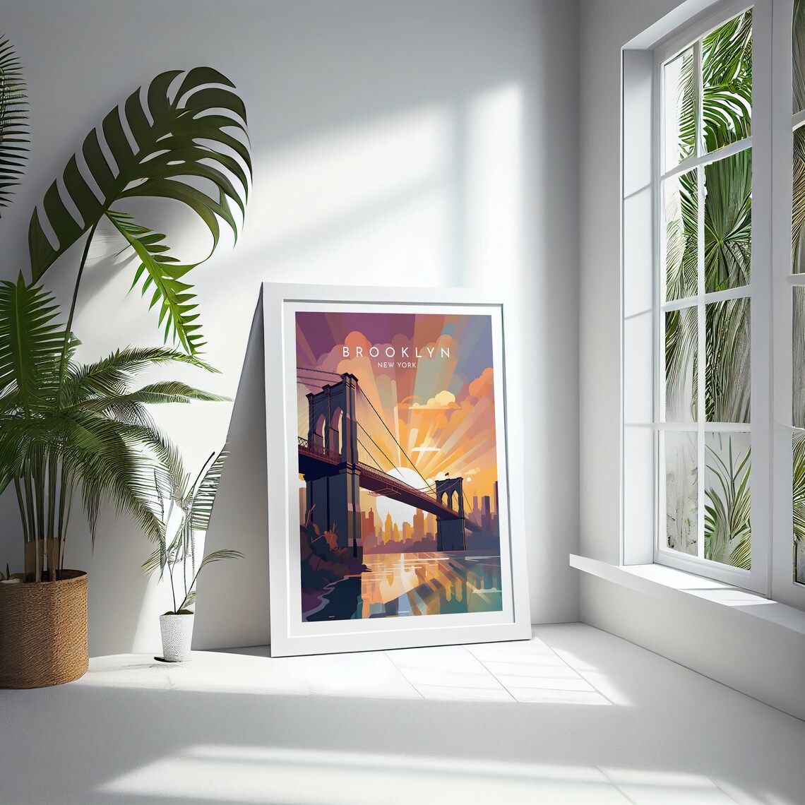 Brooklyn Travel Poster, New York United States - Image 4