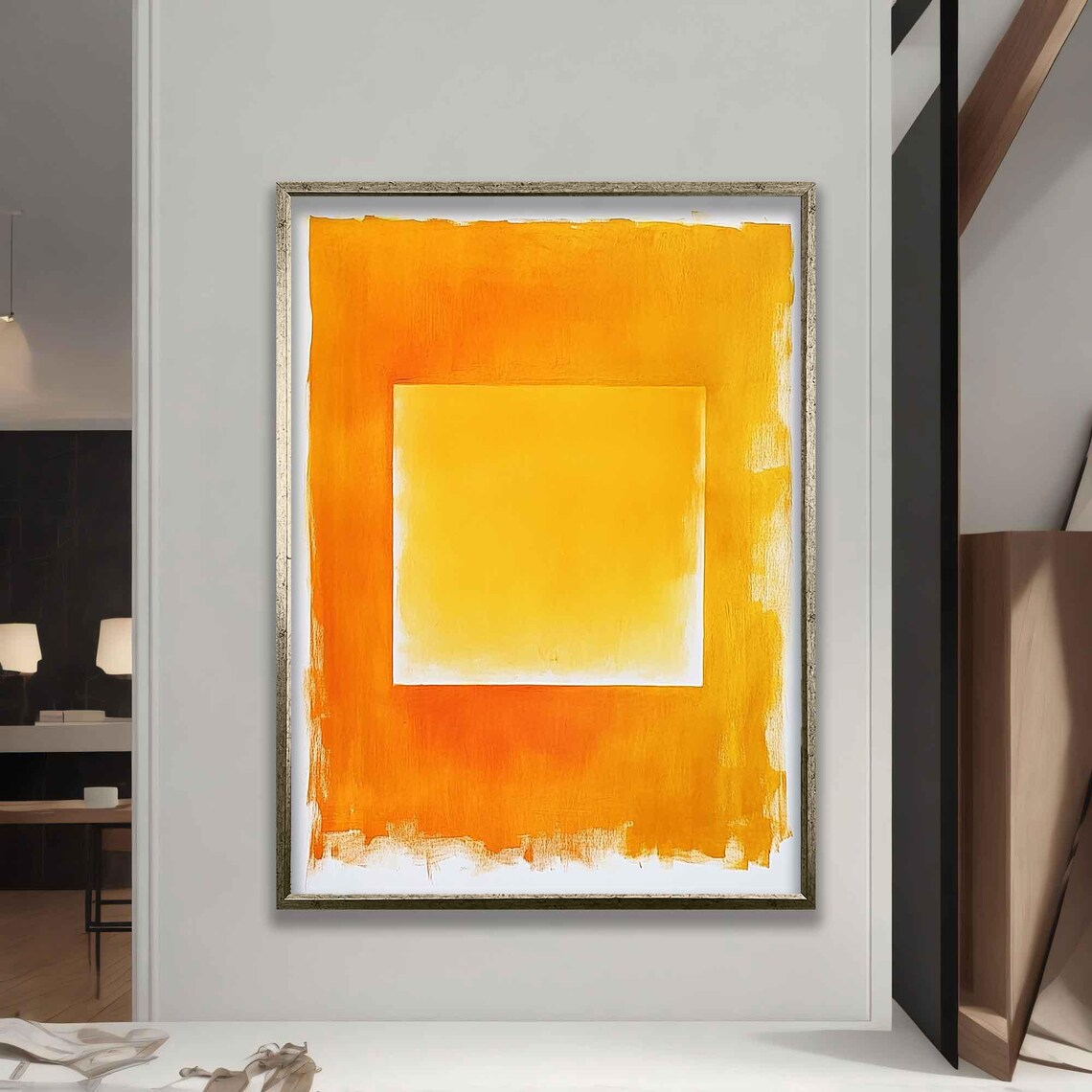 Mark Rothko Orange and Yellow Expressionism Art Print - Image 5