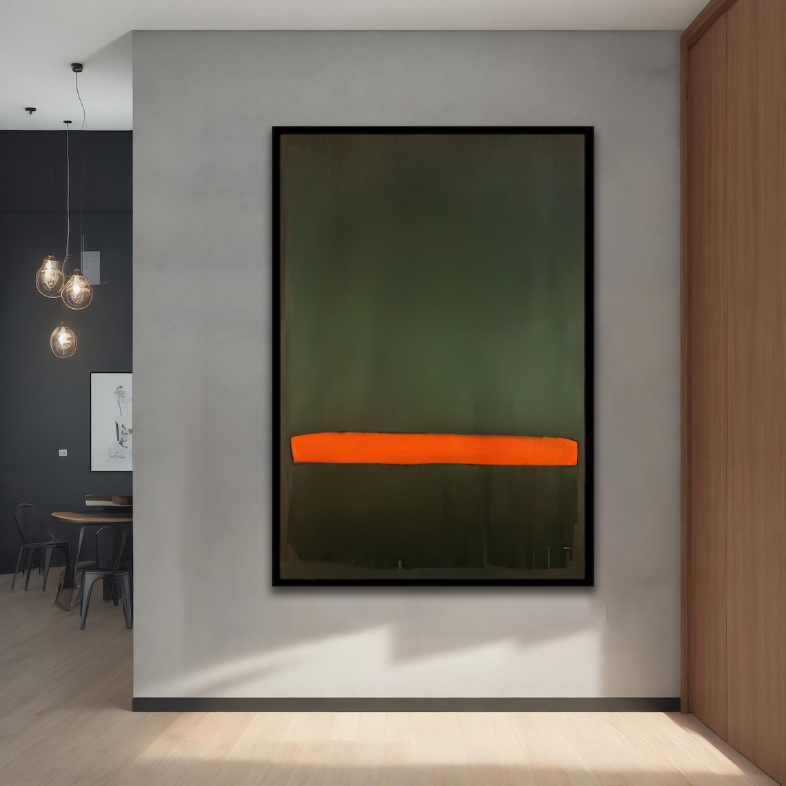 Mark Rothko-Inspired Color Mix Wall Art Print - Image 5