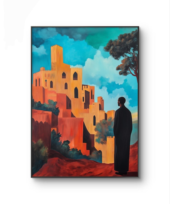 Nigeria Surreal Africa Poster
