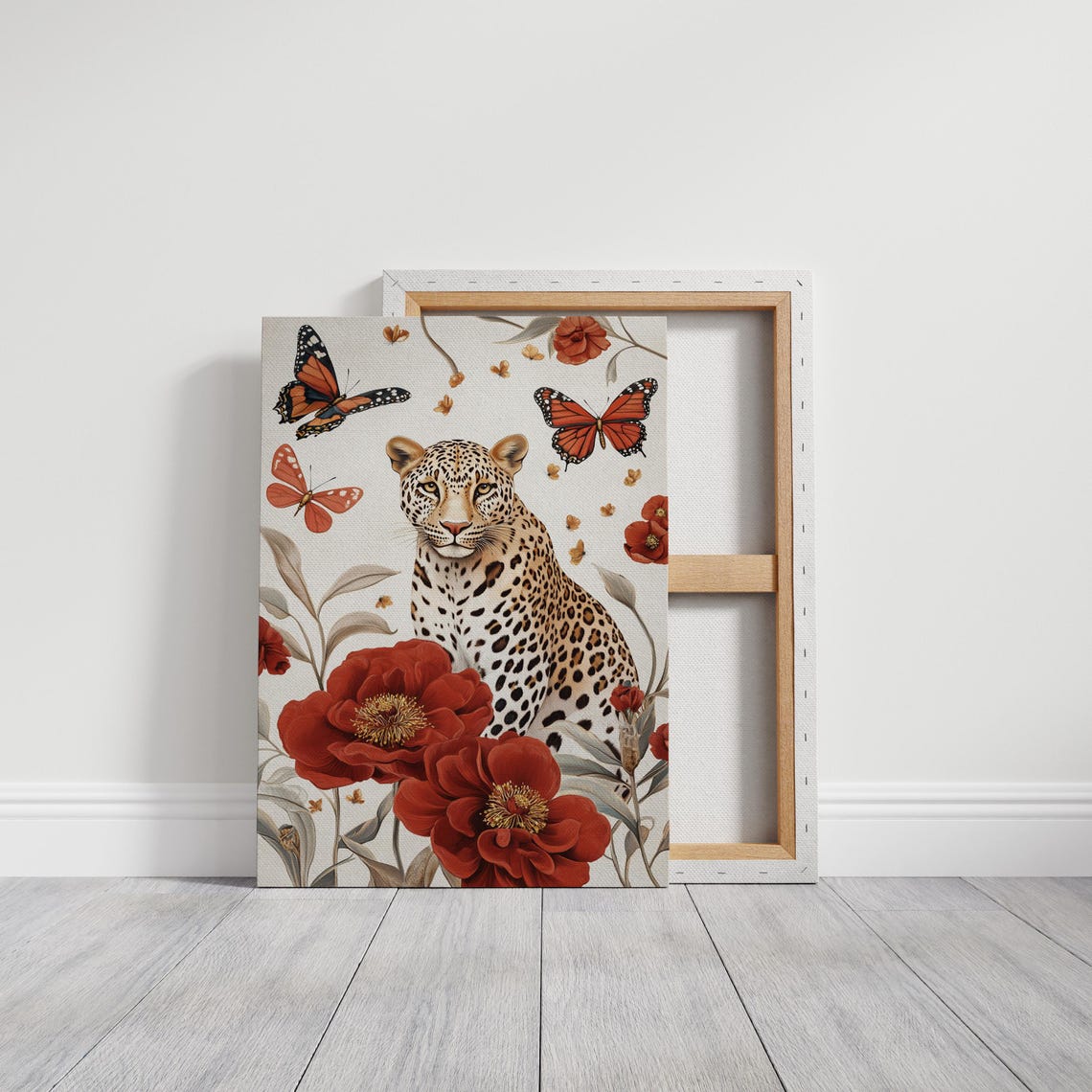 Majestic Leopard Art Print, Elegant Wildlife Decor - Image 5
