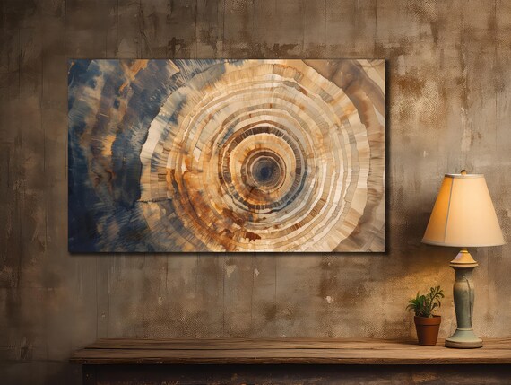 Wooden Texture Art Wood Crack Wall Decor Wood Crack Wall Art Abstract Tree Poster Modern Print On Home Wall Decoration