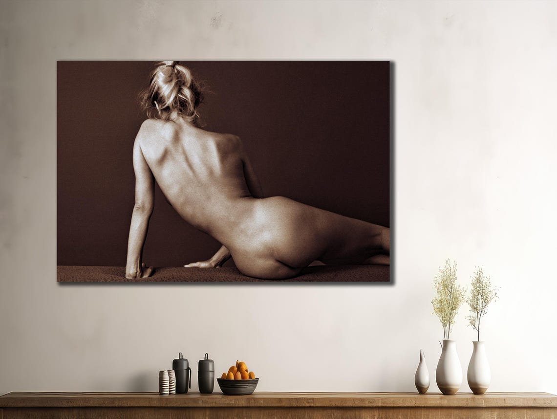Modern Naked Prints Nude Painting Art Wall Hanging House Gift Ideas Erotic Bedroom Wall Decor Girl Wall Art Sexy Woman Poster - Image 3