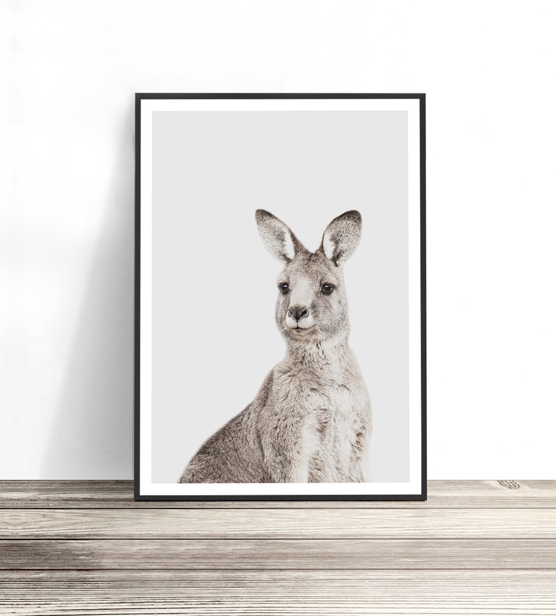 Kangaroo Print, Australiana Animal Wall Art