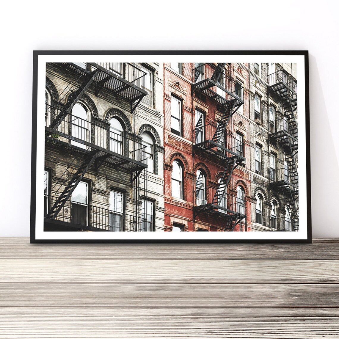 New York City Urban Architecture Travel Poster