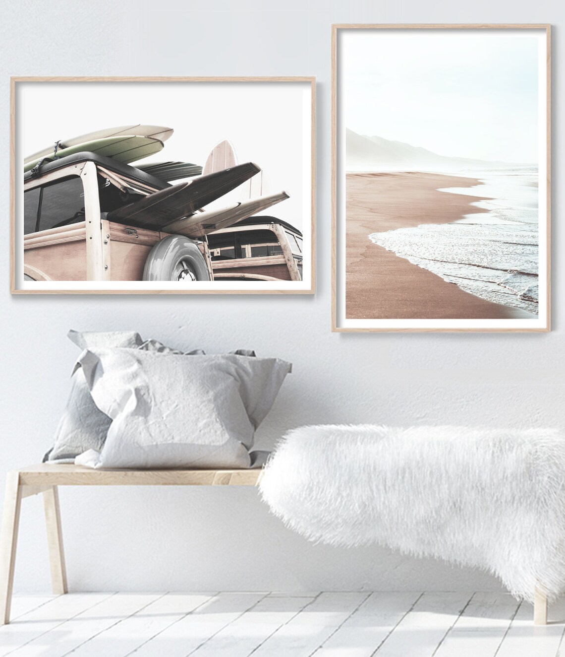 Beach Coastal Ocean Photography Art Print - Image 2