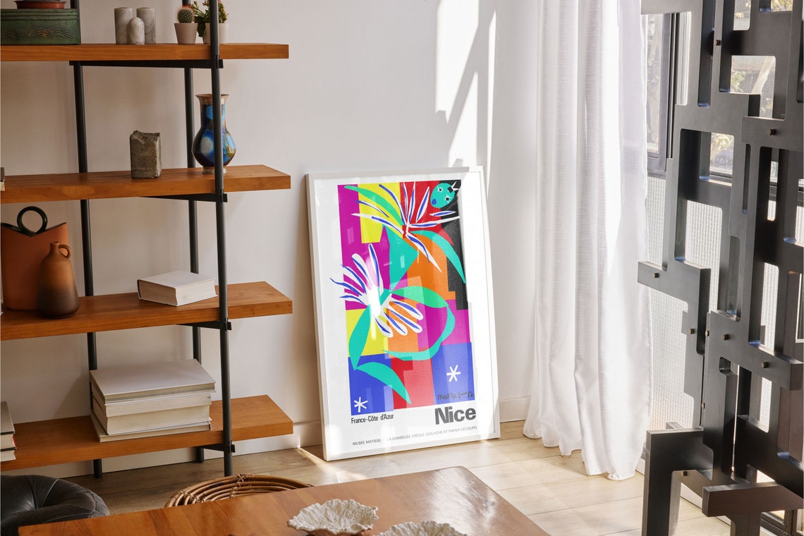 Matisse Nice La Danseuse Creole Cut Out Dancer Exhibition Art Poster - Image 2