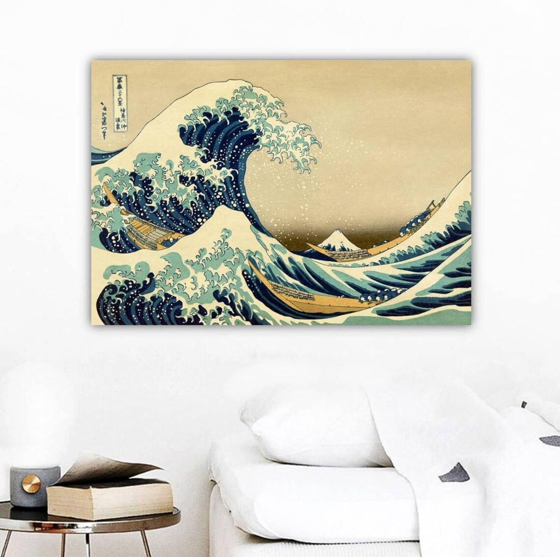 Great Wave Off Kanagawa, Hokusai Ukiyo-E Art Print