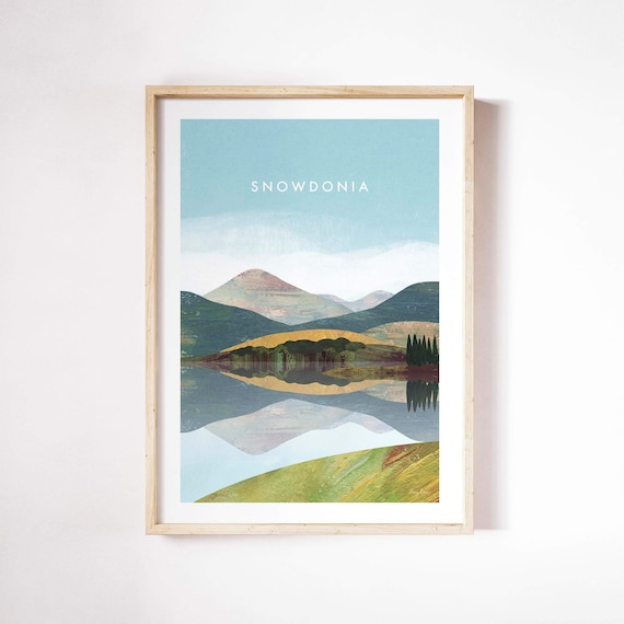 Snowdonia Wales Art Print by Henry Rivers