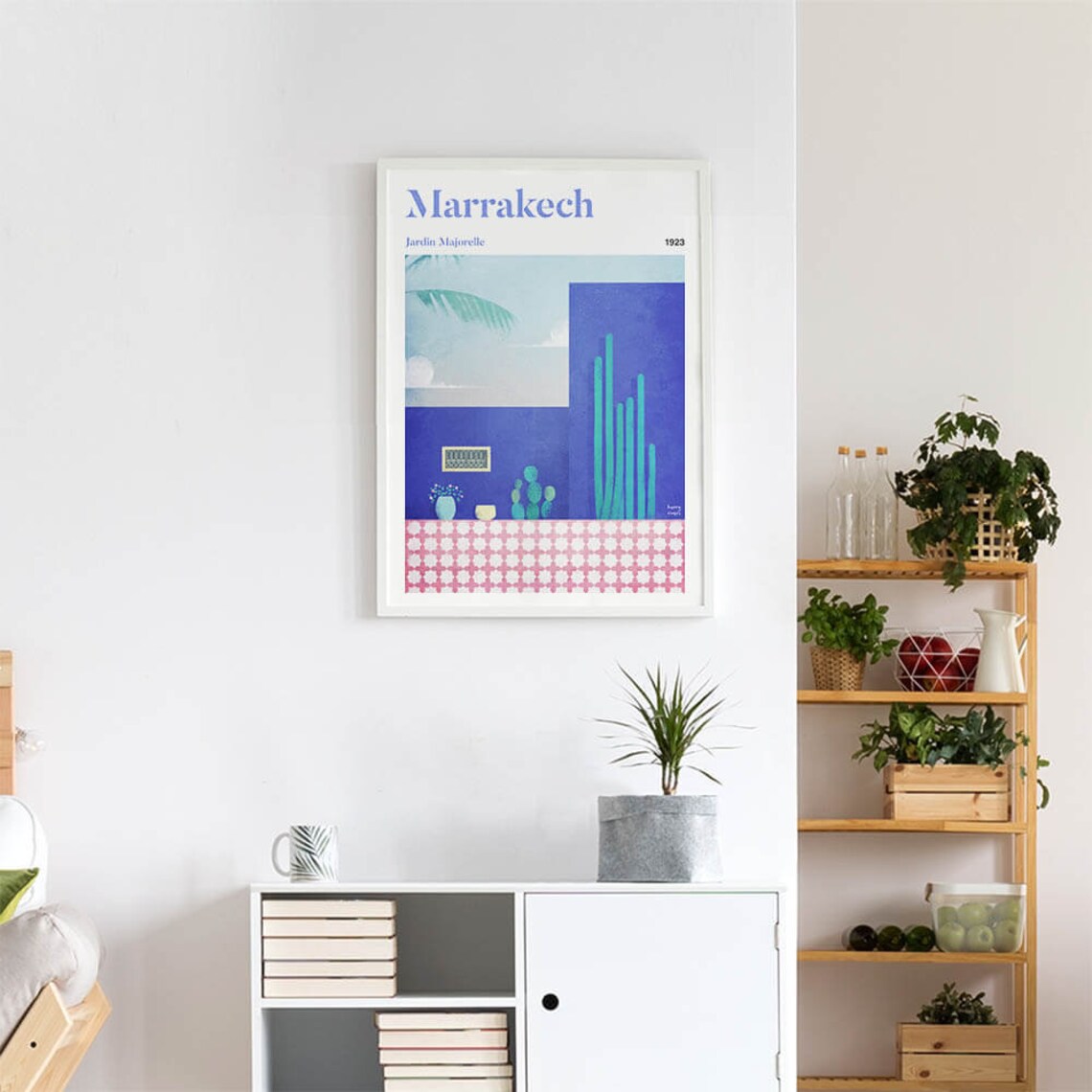 Marrakech by Henry Rivers, Morocco Travel Poster - Image 4