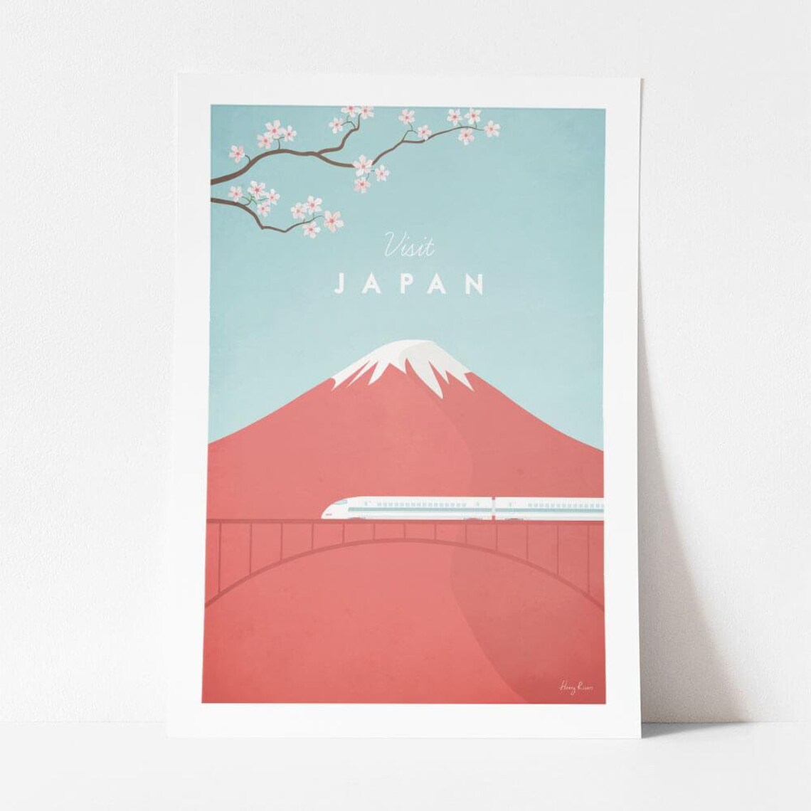 Japan Print By Henry Rivers, Japan Travel Poster - Image 4