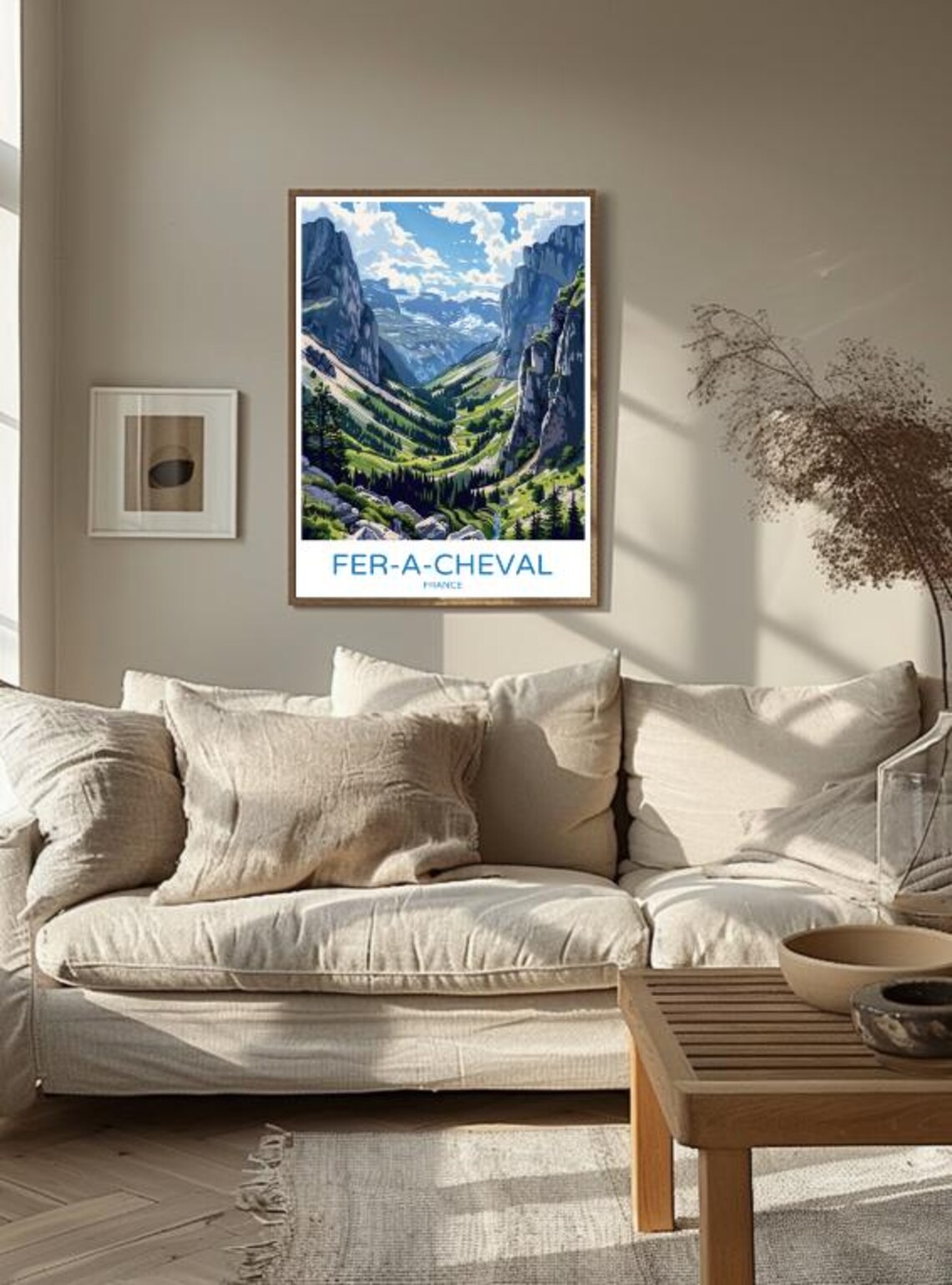Le Cirque Du Fer Cheval Travel Postermajestic Mountain Wall Art French Alps Landscape Print Nature Decor France Travel Gift - Image 3
