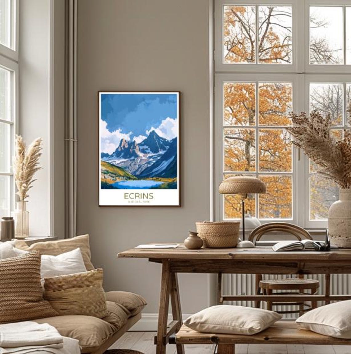 Crins National Park Poster Breathtaking French Alps Landscape Mountain Wall Art Nature Print Of France Alpine Decor Adventure Gift - Image 4