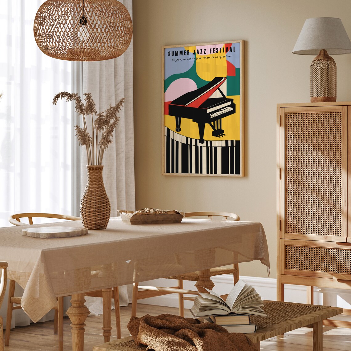 Summer Jazz Festival Grand Piano To Jazz Or Not To Jazz Poster - Image 6