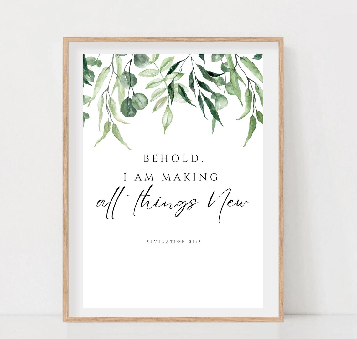 Revelation 21:5 Behold I Make All Things New - Image 2