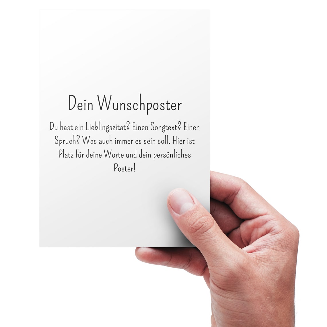 Create Your Own Custom Text Poster Personalized Quote Wall Decor - Image 3