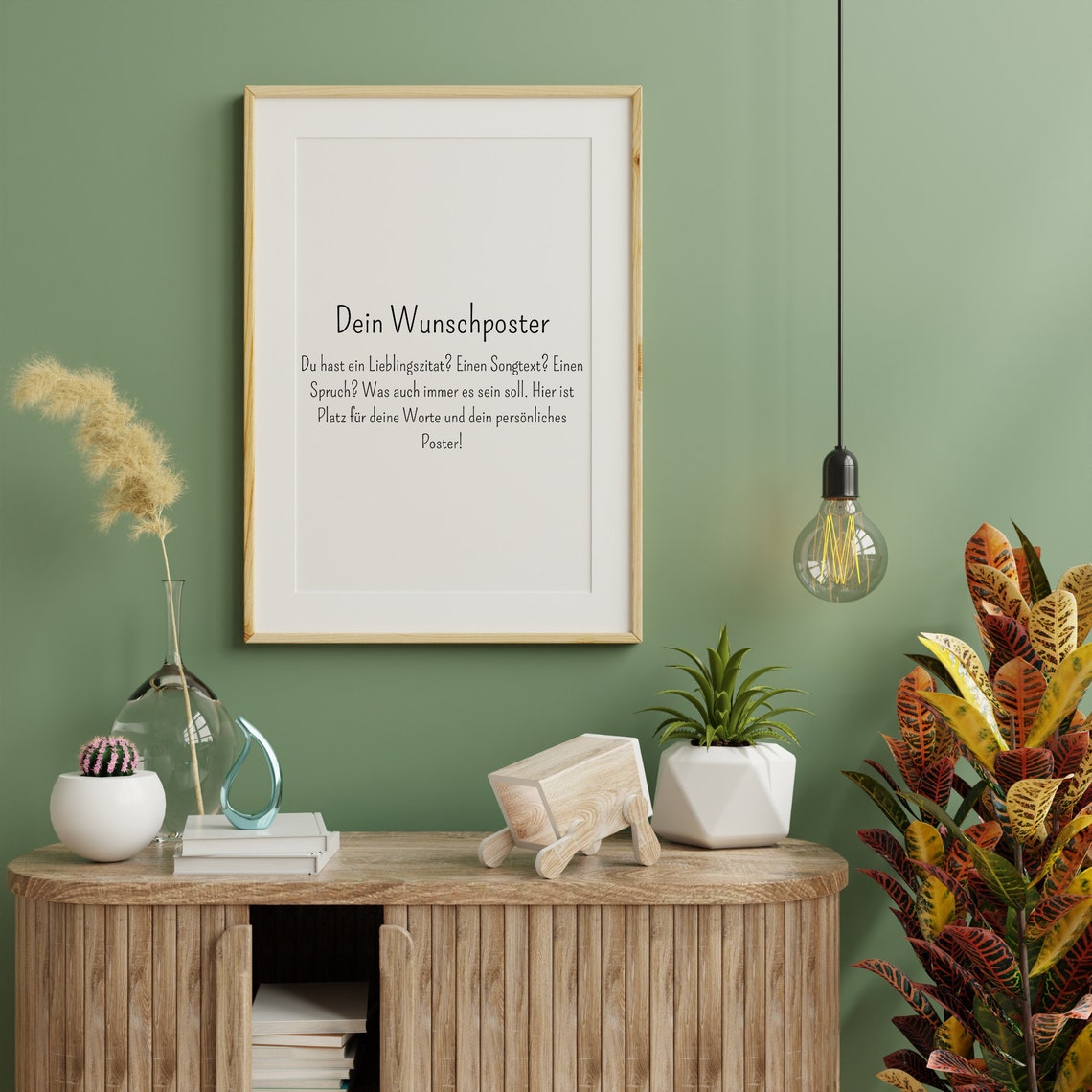 Create Your Own Custom Text Poster Personalized Quote Wall Decor - Image 2
