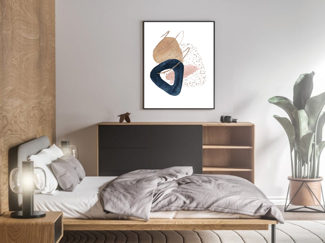 Abstract Art Maximalist Wall Art Print Original Abstract Neutral Abstract Decor Wall Art - Image 4