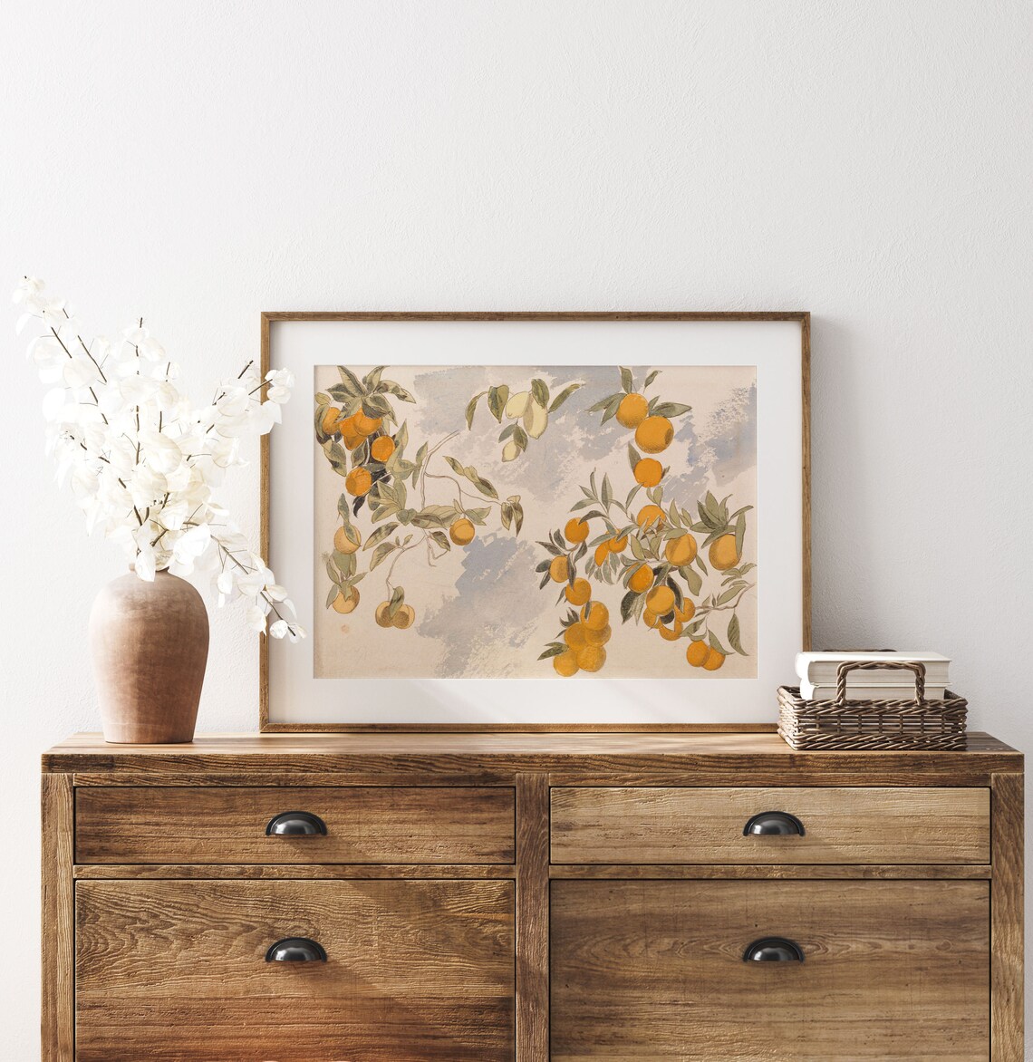 Spring Fruit Tree Vintage Farmhouse Art Print - Image 2