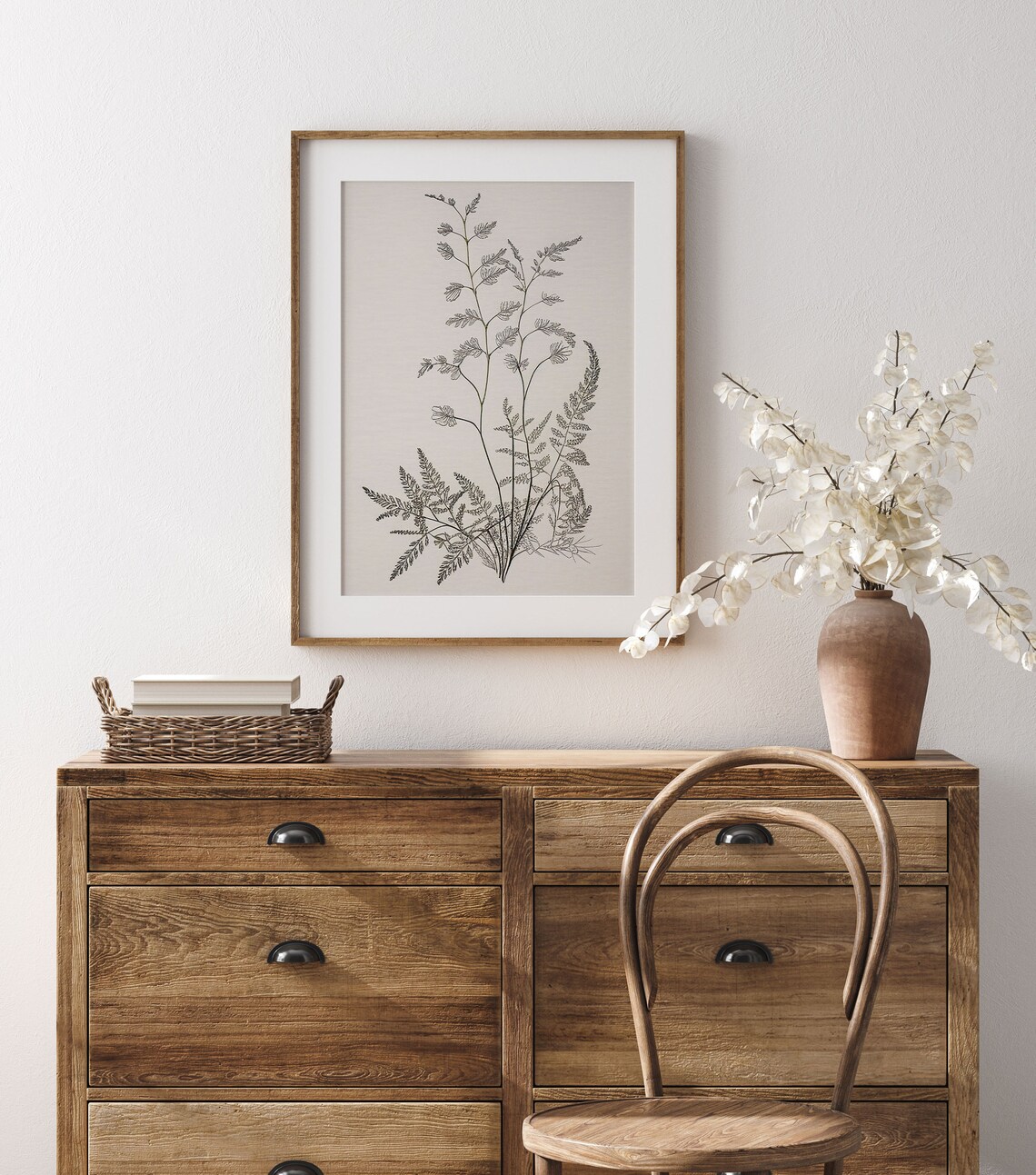 Vintage Botanical Sketch, Antique Art Print - Image 2