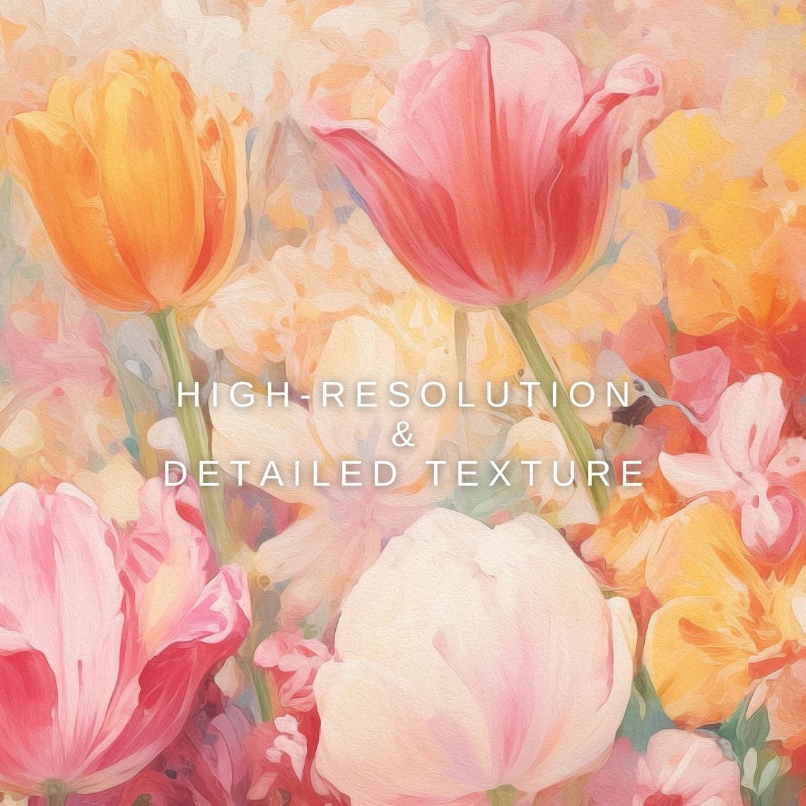 Pink Wildflowers Art Print, Vintage Floral Cottage Decor - Image 2