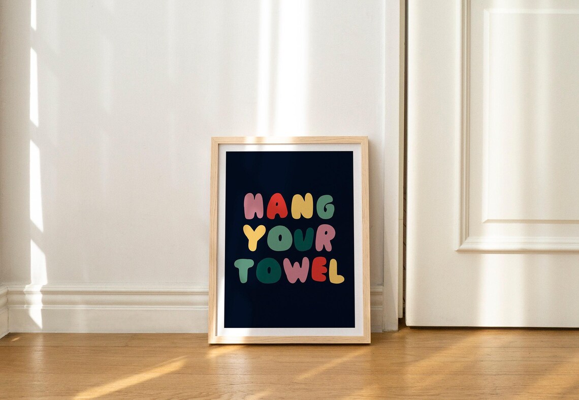 Kids Bathroom Hygiene Rules, Nursery Wall Art Print - Image 2