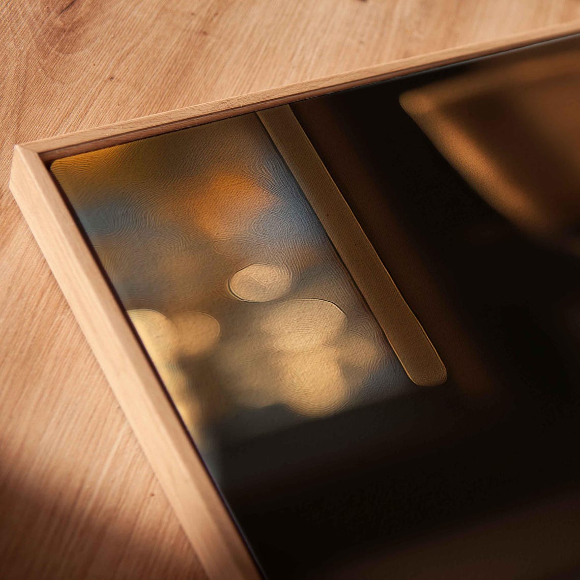 Steaming Cup On Sunny Windowsill With Autumn Leaves Photo Print - Image 2