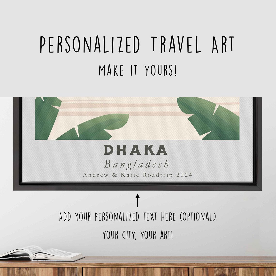 Dhaka Bangladesh White Mosque Domes Palm Trees Pastel Art Poster - Image 4