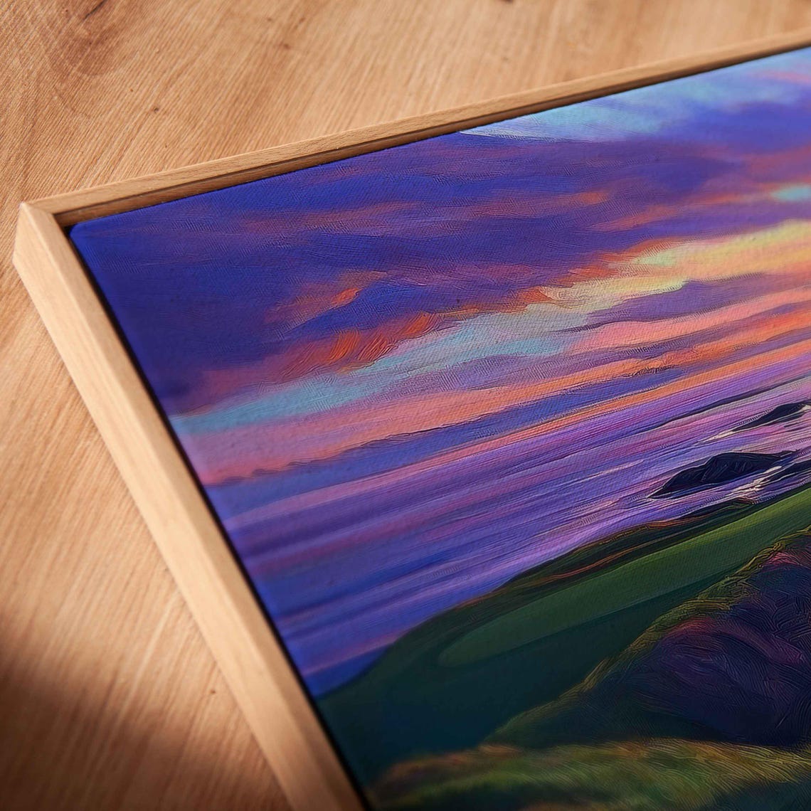 Turnberry Golf Course Sunset Ocean Lighthouse Links Golf Art Poster - Image 2