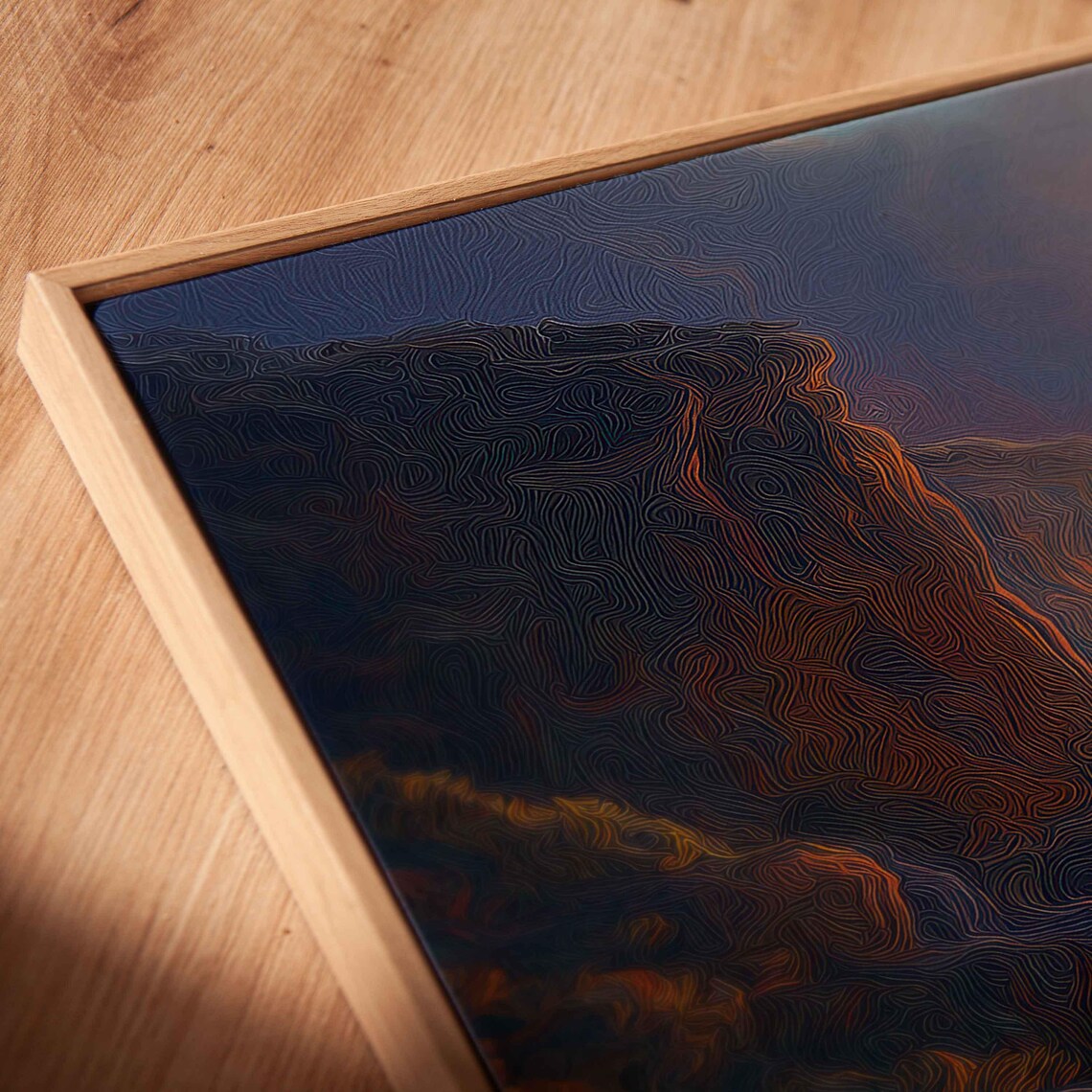 Dramatic Cliffside Ocean View Art Print, Sunset - Image 2