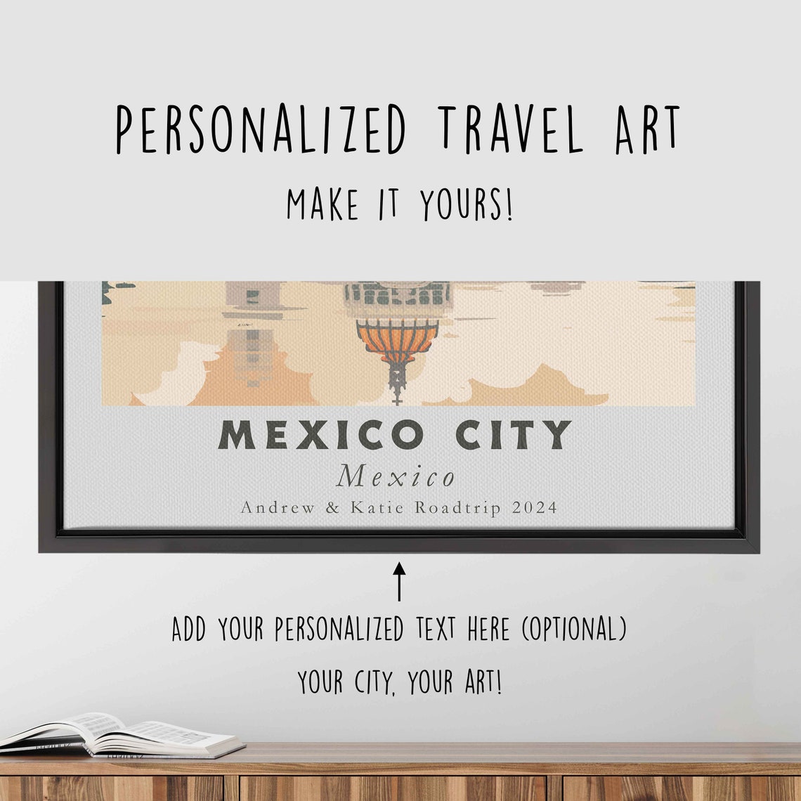 Mexico City Mexico Grand Cathedral Sunset Water Reflection Poster - Image 4