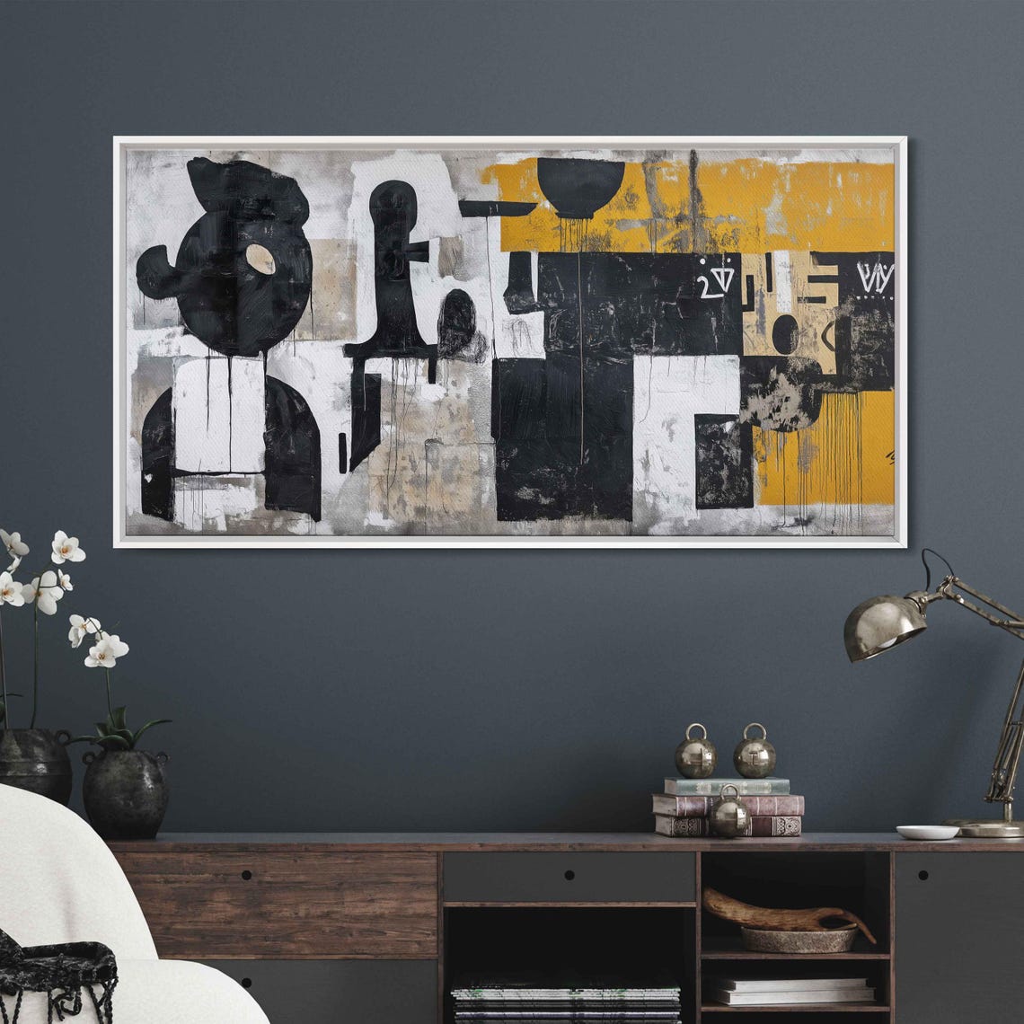 Graffiti Hieroglyphics Wall Art Print - Image 3