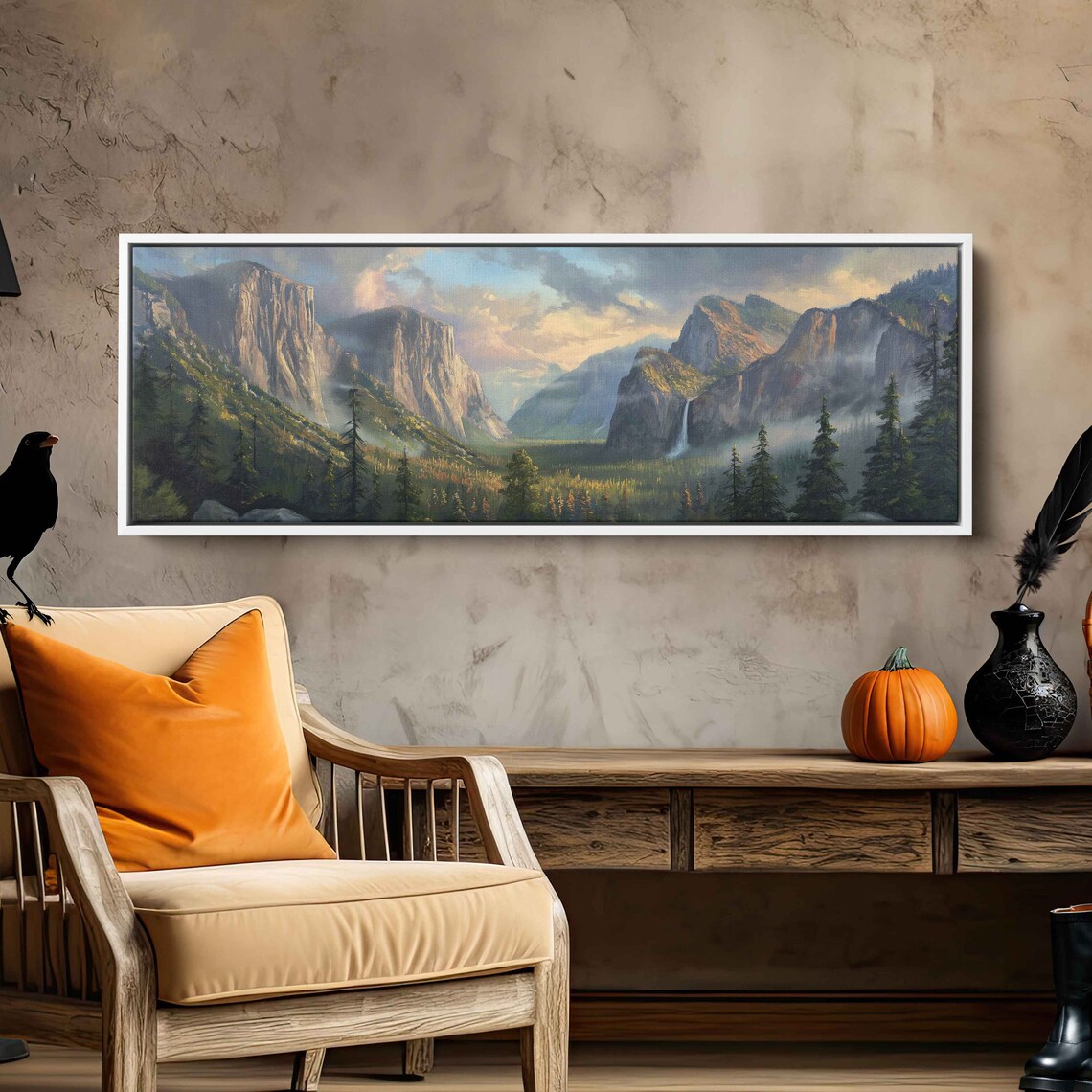 Yosemite National Park Panoramic Travel Poster - Image 3